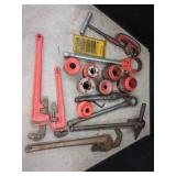 Ridgid Pipe Wrenches and Threading Tools
