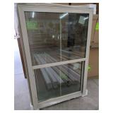 Double-Hung Window With Locking Mechanism