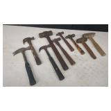 Assorted Hammers Various Types