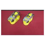 2 SmartStraps Ratchet Tie-Down Straps