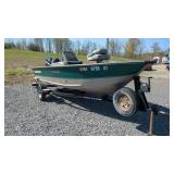 Tracker Pro Deep V16 Fishing Boat with Trailer