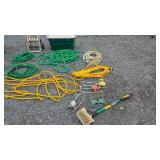Garden Hoses, Reel, Sprinklers,Etc