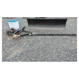 John Deere Chains and Snow Plow Attachment