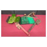 Assorted Wood, Drafting & Wrenches