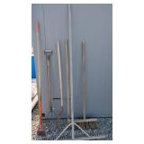 6 Assorted Garden Tools