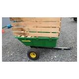 John Deere 10P Tow Behind Lawn Cart