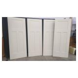 4-Composite 32" x 80" Door Slabs