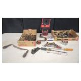 Assorted Hand Tools and Router Bits