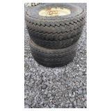 Two Goodyear Tires with Rims