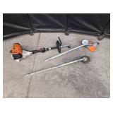Stihl KM 131 R Combo with Attachments