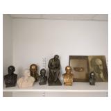 Lenin Busts and Plaque