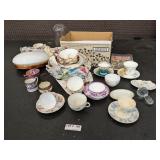 Tea Cups, Knick Knacks, Etc.