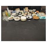 Large Quantity China, Glassware & Plates
