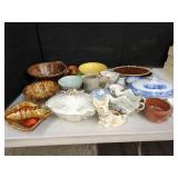 Assorted Ceramic, Porcelain & Pottery Pieces