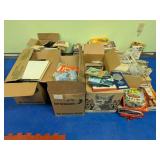 7 Boxes of Assorted Books