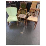 6 Wooden Chairs