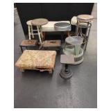 Stools and Small Benches Lot