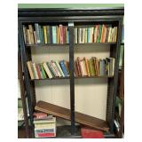 Wooden Shelf unit with Books