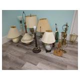 13 Assorted Table Lamps