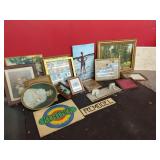 Lg Qty Framed Artwork and Signs