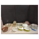 Assorted Pyrex, Glass and Ceramic Bakeware