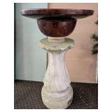 Concrete Bird Bath Base