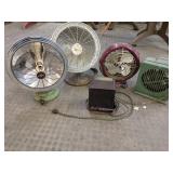 Vintage Metal Electric Heaters