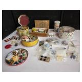Buttons and Sewing Items