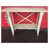 Wooden Potting Table with Shelf