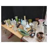 Ceramic and Glass Vases