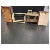 Wooden/Metal Racks & Boxes