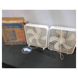 3 - 20 Inch Box Fans