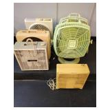 Box and Floor Fans