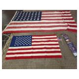 48 & 50 Star United States Flags