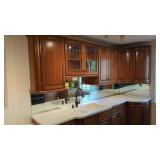 Cherry Kitchen Cabinet Showroom Display
