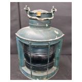 NAUTICAL METAL NAVIGATION LANTERN 15 INCH