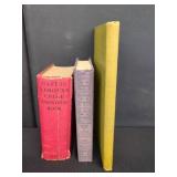 THREE HARDCOVER BOOKS BY VARIOUS AUTHORS