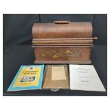 EDISON HOME PHONOGRAPH WITH MANUALS