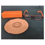 MORGENTHAL FREDERICS GLASSES AND CASIO WATCH