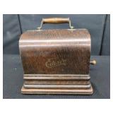 EDISON GEM PHONOGRAPH WITH OAK COVER