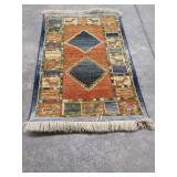 DECORWOOL WOOL AREA RUG 24" X 38"