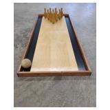 TABLETOP WOODEN BOWLING GAME
