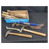 FILES, HAMMERS, AND PRY BARS