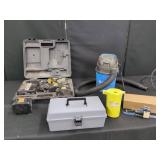 PANASONIC DRILL, VACMASTER VACUUM, ETC.