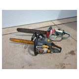 RYOBI 40CC CHAINSAW & CRAFTSMAN CHAINSAW