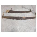 TWO PERSON CROSSCUT AND ONE PERSON SAWS