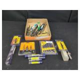 DRILL BITS AND STEP DRILLS LOT