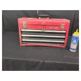 CRAFTSMAN METAL TOOLBOX WITH TOOLS