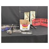 ASSORTED HAND TOOLS AND ACCESSORIES
