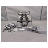 NIKON ACTION 10-22X50 BINOCULARS W/ CASE